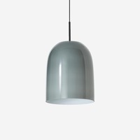 Polokoule - LU ZK.11.AR1.18 Závěsné svítidlo ARCANE 1x75(57)W E27 sklo šedá opál ZK.11.AR1.18 - LUCIS