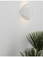 Nepřímé osvětlení - NV 9128312 Nástěnné svítidlo ASTRID bílý kov a akryl LED 12W 220-240V 3000K IP20 - NOVA LUCE