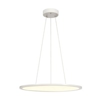Kruhová - LA 1003044 PANEL 60 DALI Indoor, závěsné LED svítidlo kruhové, bílé, 3000K - BIG WHITE (SLV)