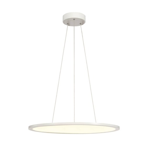 Kruhová - LA 1003044 PANEL 60 DALI Indoor, závěsné LED svítidlo kruhové, bílé, 3000K - BIG WHITE (SLV) - foto 1