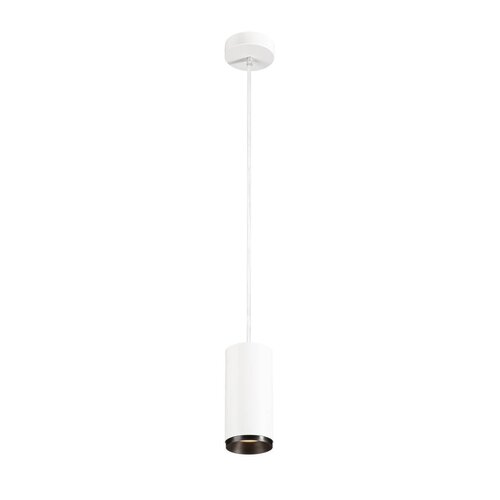 Subtilní - LA 1004248 NUMINOS® PD PHASE M vnitřní LED závěsné svítidlo bílá/černá 2700 K 60° - BIG WHITE (SLV) - foto 1