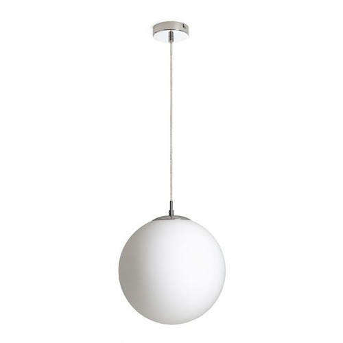 Kónická - RED R13747 LUNA 30 závěsná opálové sklo/chrom 230V LED E27 15W - RED - DESIGN RENDL - foto 1