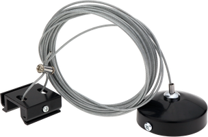 LED traťová světla - 4-WIRE POZASTAVENÍ PRO TRACK SYSTÉM ČERNÁ