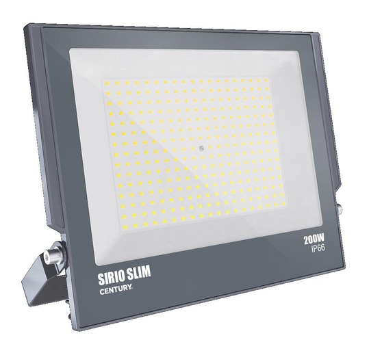 Reflektory - CEN SRS-2009560 LED reflektor SIRIO SLIM 200W 6000K 110d 303x366x34mm IP66 IK08 - CENTURY - foto 1