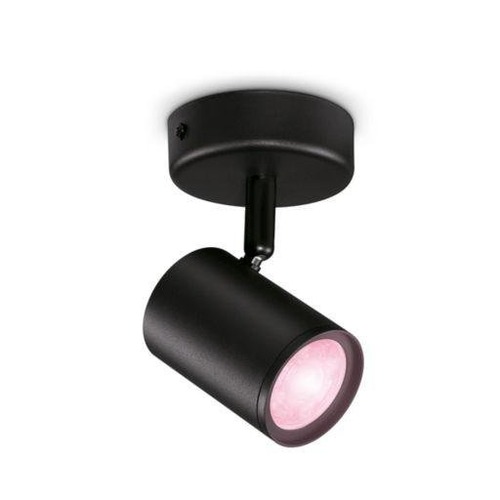 WiZ - PH 8719514551930 Stropní bodové svítidlo WiZ IMAGEO 8719514551930 LED GU10 4,9W 345lm 2200-6500K RGB IP20 CRI90 černé, stmívatelné - PHILIPS (929002659001) - foto 1