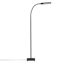 Stojací lampy - BRILO 1389015 LED CCT stojací svítidlo s dotykovým vypínačem 183 cm 8W 600lm černá (starý kód: BRILO 1389-015) - BRILO