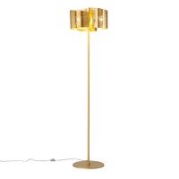 Stojací lampy - FAN I-IMAGINE-PT-ORO Stojací lampa Piantana Imagine, zlatá, 3 x E27, 47 x 182,2 cm - FANEUROPE