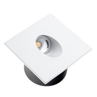 LED krokové svetlá - LED krokové světlo Bílý čtverec