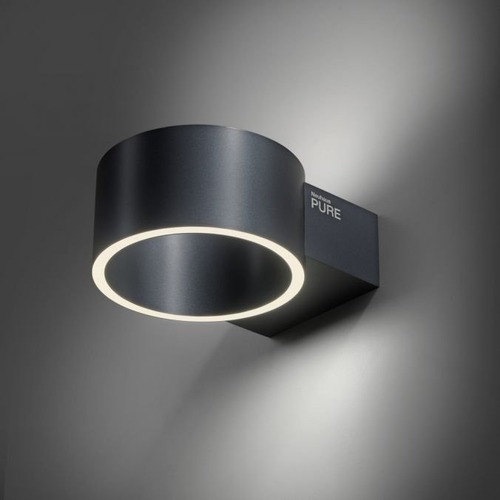 Dekorativní - PN 8561-15 Nástěnné svítidlo PURE LED 10W 2700K šedá mystic - PAUL NEUHAUS - foto 1