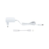 Stabilizované napětí - P 79832 Universal LED trafo Plug-In 12W 230/12V DC napájení bílá umělá hmota - PAULMANN