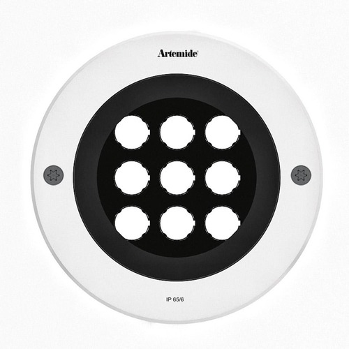 Zapuštěná - AR T4087WFLW00 Ego 220 downlight čtverec 38° 3000K hliník IK10 - ARTEMIDE - foto 1