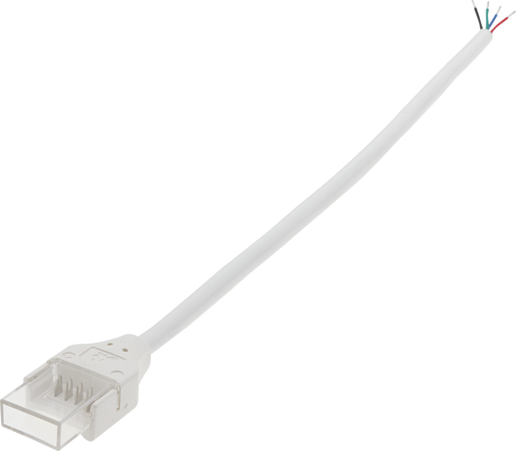 Spotřební materiál a příslušenství - Vodotěsný konektor s 15cm 4wire SMD 10mm PCB 4Pin (RGB) - foto 1