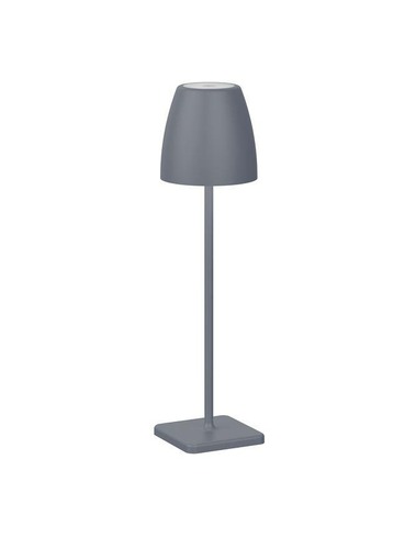Na baterie - NV 9223997 Venkovní stolní lampa COLT tmavě šedý litý hliník a akryl LED 2W 3000K IP54 62st. 5V DC vypínač na těle USB kabel stmívatelné - NOVA LUCE - foto 1