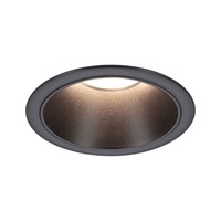 Koupelnová - P 94871 LED vestavné svítidlo 3-krokové-stmívatelné Cole Coin IP44 kruhové 88mm Coin 6W 230V 2700K černá - PAULMANN