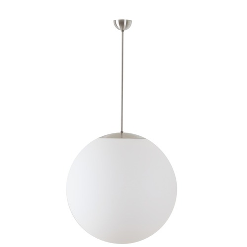 Koule - OS ADR60726 ADRIA P5 závěsné skleněné svítidlo kartáčovaná nerez / bílá IP40 4000 K 48W LED - OSMONT - foto 1