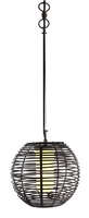 Závěsná - IMPR 836020X VÝPRODEJ VZORKU - Kapego dekorativní svítidlo Velorum 230V E27 1x max. 18W černá - LIGHT IMPRESSIONS