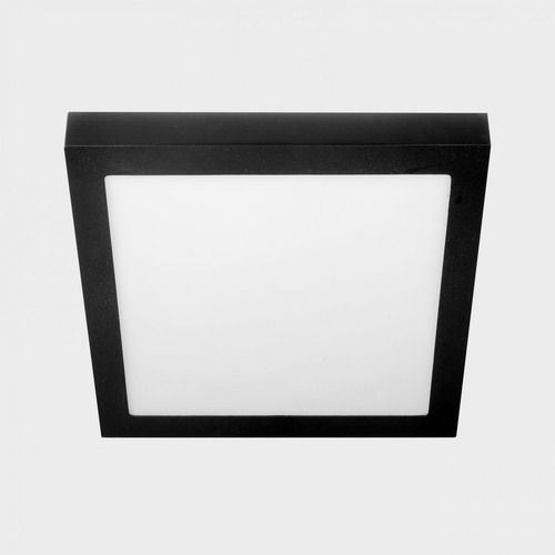 Hranatá - KHL K51701.05.SR.BK-BK.OP.ST.8.30.PU DISC SLIM SQ stropní svítidlo černá 36 W 3000K PUSH - KOHL-Lighting - foto 1