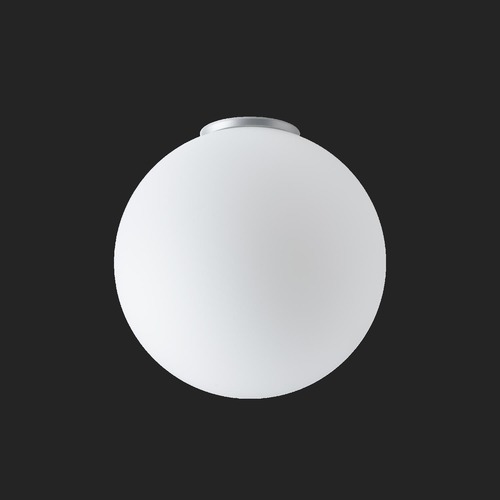 Kruhová - OS STY61245 STYX 4 stropní skleněné svítidlo stříbrná / bílá IP65 3000 K 27W LED DALI (původní kód OS 61245) - OSMONT - foto 1