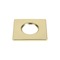 Pro zapuštěná svítidla - LA 1008098 UNIVERSAL DOWNLIGHT kryt pro stropní svítidlo, IP65, hranatý, zlatý matný - BIG WHITE (SLV)