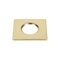 Pro zapuštěná svítidla - LA 1008098 UNIVERSAL DOWNLIGHT kryt pro stropní svítidlo, IP65, hranatý, zlatý matný - BIG WHITE (SLV)