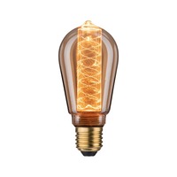E27 - P 28829 Inner Glow Edition LED žárovka s vnitřní spirálou E27 230V 3,6W 1800K zlatá - PAULMANN