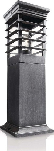Sloupková - PH 15282/54/PN Patio VENKOVNÍ SLOUPEK NÍZKÝ E27 max. 60W, IP44, šedá patina - PHILIPS (915005693201) - foto 1