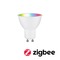 GU10/GZ10 - P 29147 Standard 230V Smart Home Zigbee 3.0 LED reflektor GU10 4,8W RGBW+ stmívatelné bílá mat - PAULMANN