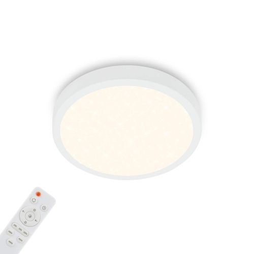 Kruhová - BRILO 3701-016 CCT LED přisazené svítidlo pr. 28 cm, 18 W, 2000 lm, bílé - BRILO - foto 1