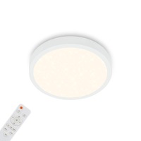 Kruhová - BRILO 3701-016 CCT LED přisazené svítidlo pr. 28 cm, 18 W, 2000 lm, bílé - BRILO