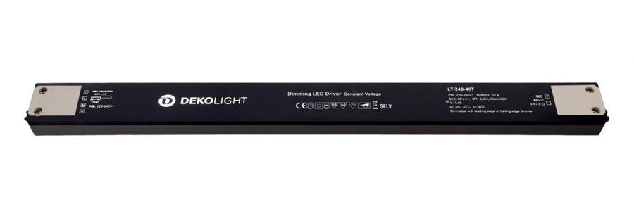 Stabilizované napětí - IMPR 862281 Deko-Light napájení (CV, DC) stmívatelné - Long-Flat, DIM, CV, 48V 80-240W - foto 1
