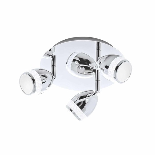 Koupelnová - BRI 2995-038R LED bodové svítidlo pr. 22 cm 3x4W 350lm chrom - BRILONER - foto 1