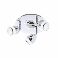 Koupelnová - BRI 2995-038R LED bodové svítidlo pr. 22 cm 3x4W 350lm chrom - BRILONER