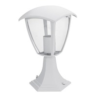 LED zahradní světla - Stojanová lampa Matt White 1xE27