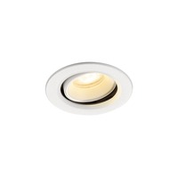 Kruhová - LA 1009377 NUMINOS® MOVE XS Stropní vestavné svítidlo, 4000 K, 55°, IP20, kulaté, bílé - BIG WHITE (SLV)