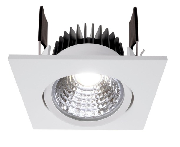 Hranatá - IMPR 565285 Deko-Light stropní vestavné svítidlo COB-68-350mA-4000K-hranaté 16-17V DC 6W 4000 K 660 lm 78 mm bílá - LIGHT IMPRESSIONS - foto 1