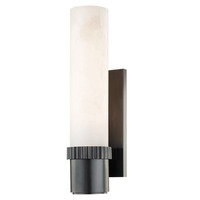 Dekorativní - HVLG 1260-OB-CE Nástěnné svítidlo ARGON starobronz/alabastr E27 1x75W - HUDSON VALLEY