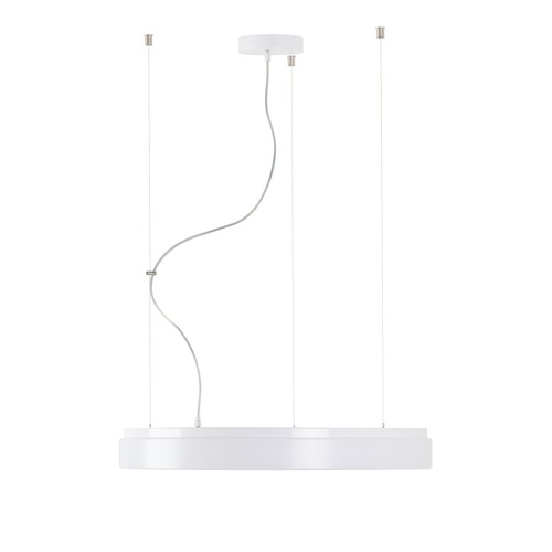 Kruhová - OS DEL44277 DELIA L4 závěsné plastové svítidlo bílá IP40 4x25W E27 - OSMONT - foto 1