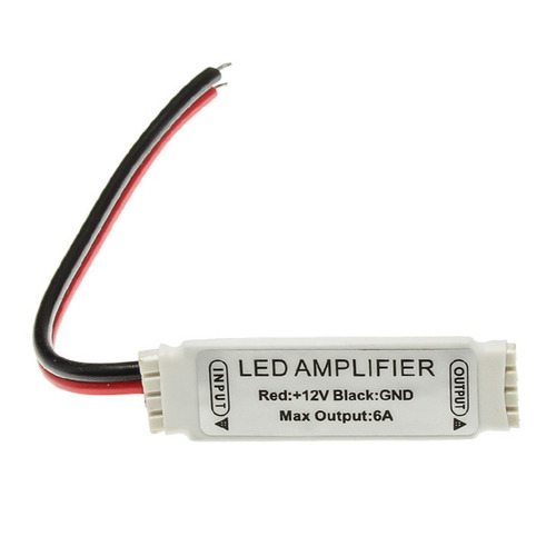 Stmívače a ovladače Optonica - LED RGB Mini Strip zesilovač - foto 1