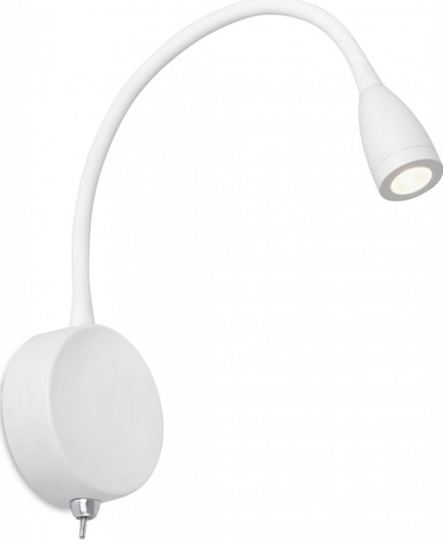 S ramenem - FARO 41019 Nástěnná lampa LOKE bílá LED 3W 230V - FARO - foto 1