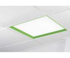 LED panely - KHL K50502.GR.SK.6K.DA WINNER LED panel zelená 6000K nebe DALI 37W čtverec - KOHL-Lighting