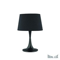 Stolní lampy dekorační - ILUX 110455 Stolní lampa Ideal Lux London TL1 nero big 110455 černá - IDEALLUX