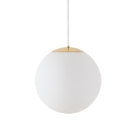 Koule - OS ISI70840 ISIS S3 PM-M HP závěsné plastové svítidlo mosaz / bílá IP40 4000 K 52W LED DALI - OSMONT