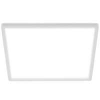 Hranatá - BRILO 3865416 BRILONER Slim Case stropní svítidlo 42x42 cm - 22W, 3000lm, neutrální bílá, LED, bílé 3865416
