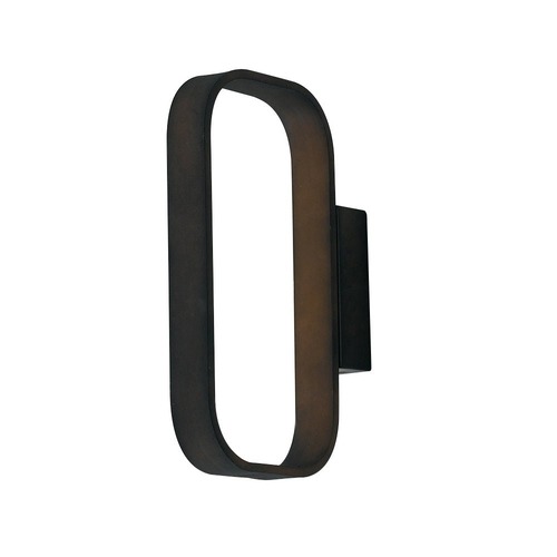 Dekorativní - FAN LED-MOKA-APC Nástěnné svítidlo LED MOKA hnědá 5 W 420 lm 3000 K 16,2 x 3 x 24 cm - FANEUROPE - foto 1