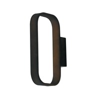 Dekorativní - FAN LED-MOKA-APC Nástěnné svítidlo LED MOKA hnědá 5 W 420 lm 3000 K 16,2 x 3 x 24 cm - FANEUROPE