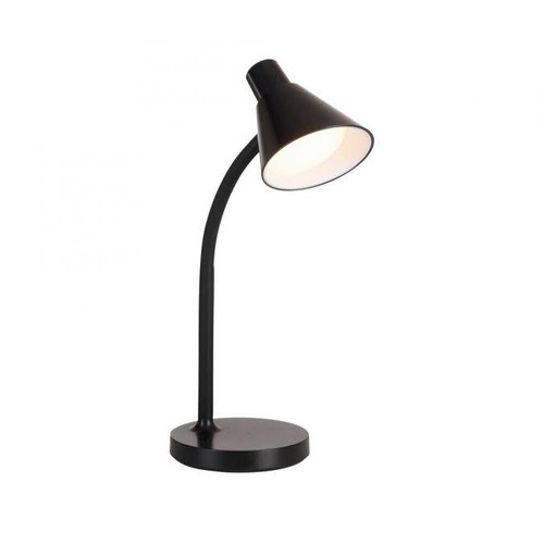 Stolní lampy pracovní - LD 11248-18 PIXIE LED stolní lampa černá s vypínačem flexibilní na psací stůl 3000K - JUST LIGHT - foto 1