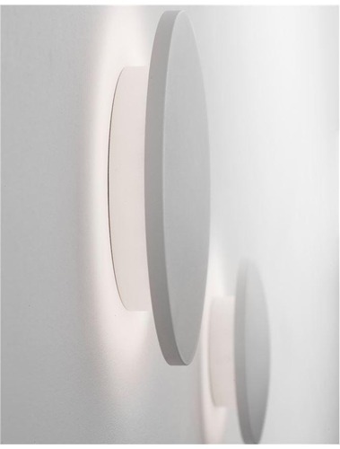 Nepřímé osvětlení - NV 9130506 Nástěnné svítidlo ASTRID bílý kov a hliník akryl LED 6W 220-240V 3000K IP20 - NOVA LUCE - foto 1