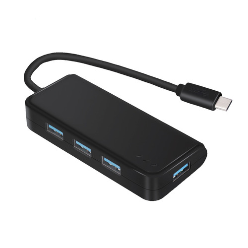 Mobilní a počítačové příslušenství - USB 3.0 Type-C na 4 porty USB 3.0 HUB - foto 1
