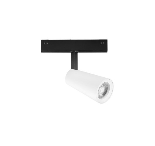 Lištové INTEC 48V - FAN DAVINCI-TEMA-W-10M Systém 48 V - reflektor Davinci Tema, bílý, LED, 10 W, 1200 lm, 4000 K, 16,1 x 17,7 x 6,2 cm - FANEUROPE - foto 1