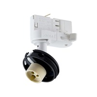 Svítidla - IMPR 707246 Deko-Light 3-fázové bodové svítidlo Can základna, 1x max. 7,5 W GU10, bílá